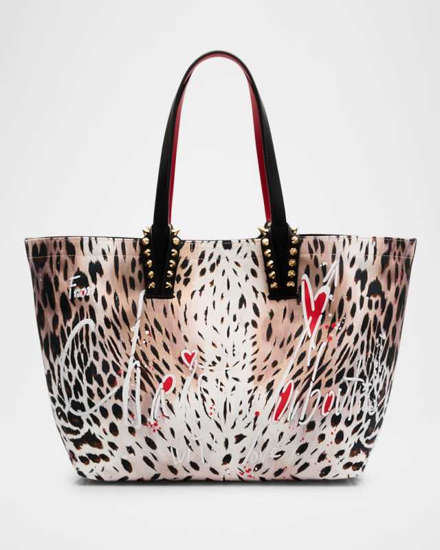 Cabata Small Gigi-Print Canvas Tote Bag